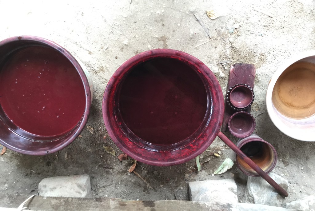 Vats for dyeing