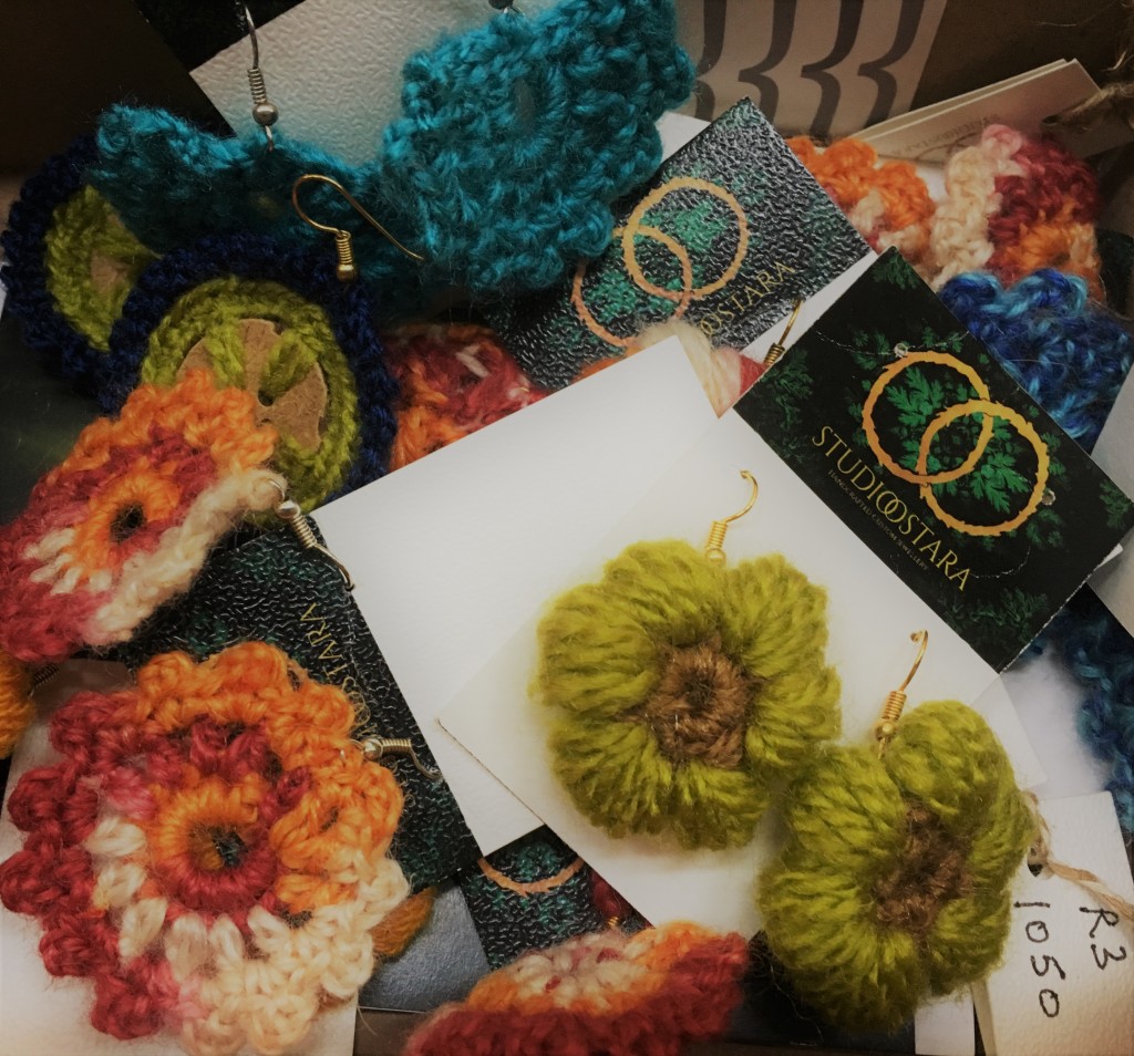 Crochet earrings