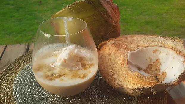 Coconut pannacotta